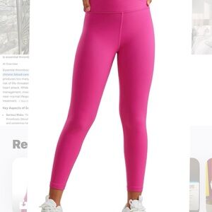 New Women Medium CRZ YOGA Butterluxe Crossover Waist Yoga Leggings -